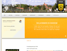Tablet Screenshot of insheim.de